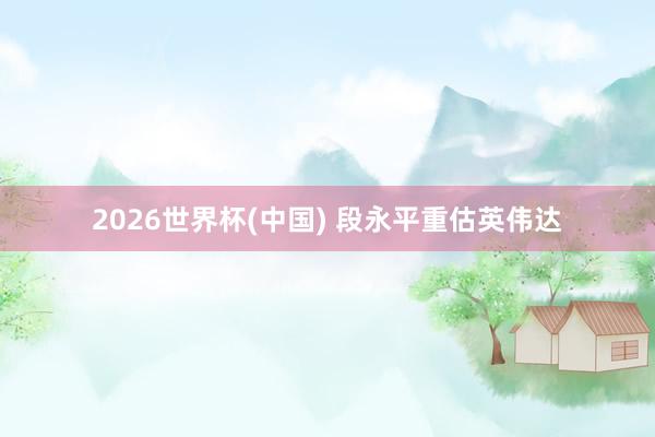 2026世界杯(中国) 段永平重估英伟达